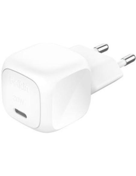 cargador de pared a usb-c 20w blanco