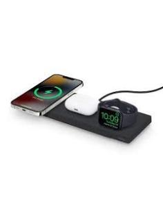 cargador inalambrico 3 en 1 con magsafe, carga simultaneamente tu iphone 17, air, 17 pro, 17 pro max, 15, 15 pro, 15 plus, 15 pr