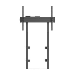 AISENS FWF100E-269 Soporte Motorizado De Suelo y Fijacion a Pared, TV 120kg De 55"-100", Negro, 139,7 cm (55"), 2,54 m (100"), 2