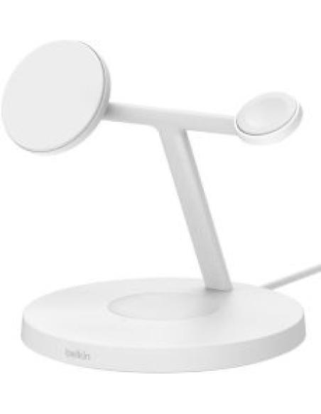 cargador inalambrico qi2 15w 3 en 1 para apple watch se apple watch series 1,2,,4,5,6,7,8,9, 10 iphone 17, iphone air, iphone 17