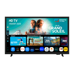 Samsung TU32H5005FKXXC TU32H5005FK, 81,3 cm (32"), 1366 x 768 Pixeles, LED, Smart TV, Wifi, Negro