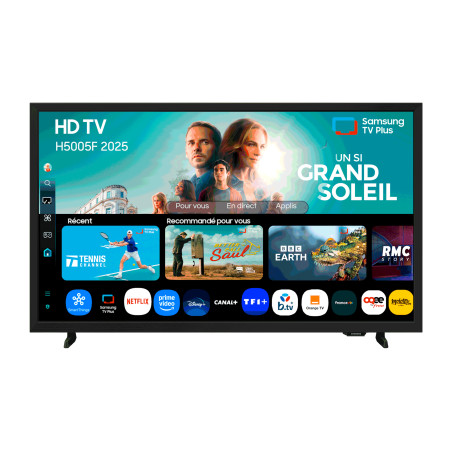 Samsung TU32H5005FKXXC TU32H5005FK, 81,3 cm (32"), 1366 x 768 Pixeles, LED, Smart TV, Wifi, Negro
