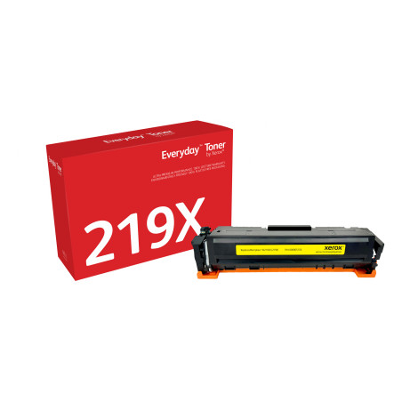 Xerox 006R05156 Toner Everyday™ Amarillo di compatibile con HP 219X (W2192X), Capacidad alta, 2500 páginas, Amarillo