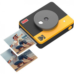 Kodak C300RYELLOW Mini Shot Combo 3 Retro, 76,2 x 76,2 mm, CMOS, Amarillo, Filtro, Montura, Tecnología de impresión