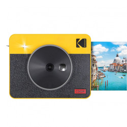 Kodak C300RYELLOW Mini Shot Combo 3 Retro, 76,2 x 76,2 mm, CMOS, Amarillo, Filtro, Montura, Tecnología de impresión 2
