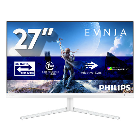 Philips 27M2N5901A/00 Evnia 5000, 68,6 cm (27"), 3840 x 2160 Pixeles, 4K Ultra HD, LCD, 1 ms, Blanco