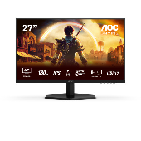 AOC Q27G42XE G4 Q27G42XE, 68,6 cm (27"), 2560 x 1440 Pixeles, Quad HD, 1 ms, Negro, Rojo