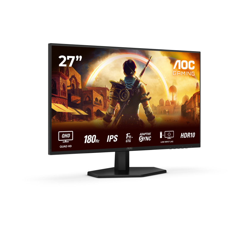 AOC Q27G42XE G4 Q27G42XE, 68,6 cm (27"), 2560 x 1440 Pixeles, Quad HD, 1 ms, Negro, Rojo