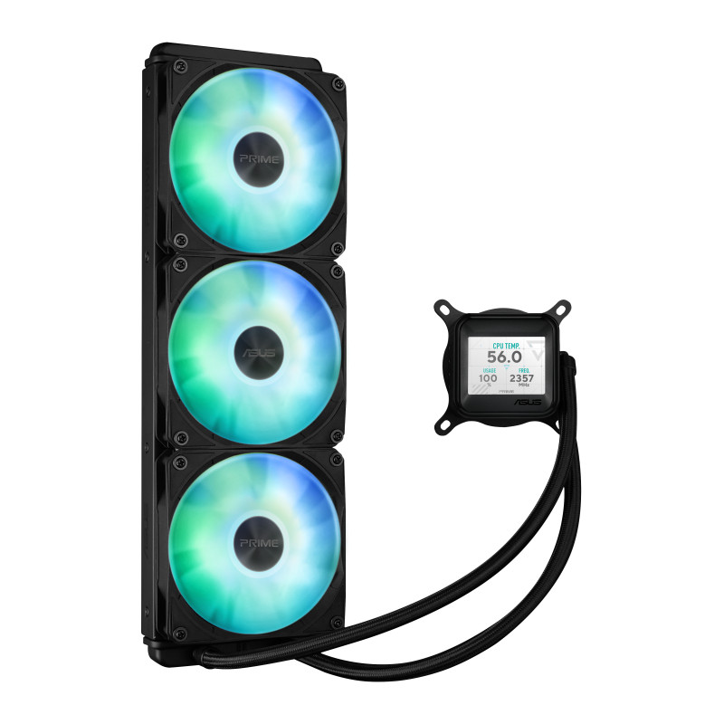 ASUS 90RC00Z1-B0EAY0 Prime LC 360 ARGB LCD, Sistema de refrigeración líquida todo en uno, 12 cm, Negro
