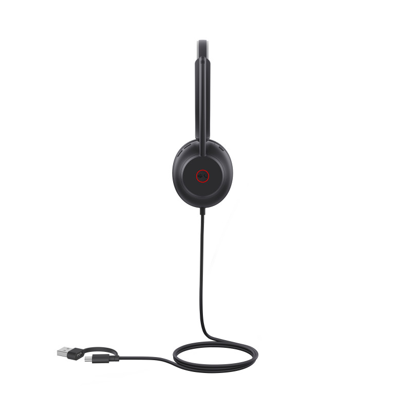 Yealink 1308165 UH35 Mono Teams USB-C/A, Alámbrico, 20 - 20000 Hz, Llamadas/Música, 96,5 g, Auriculares, Negro