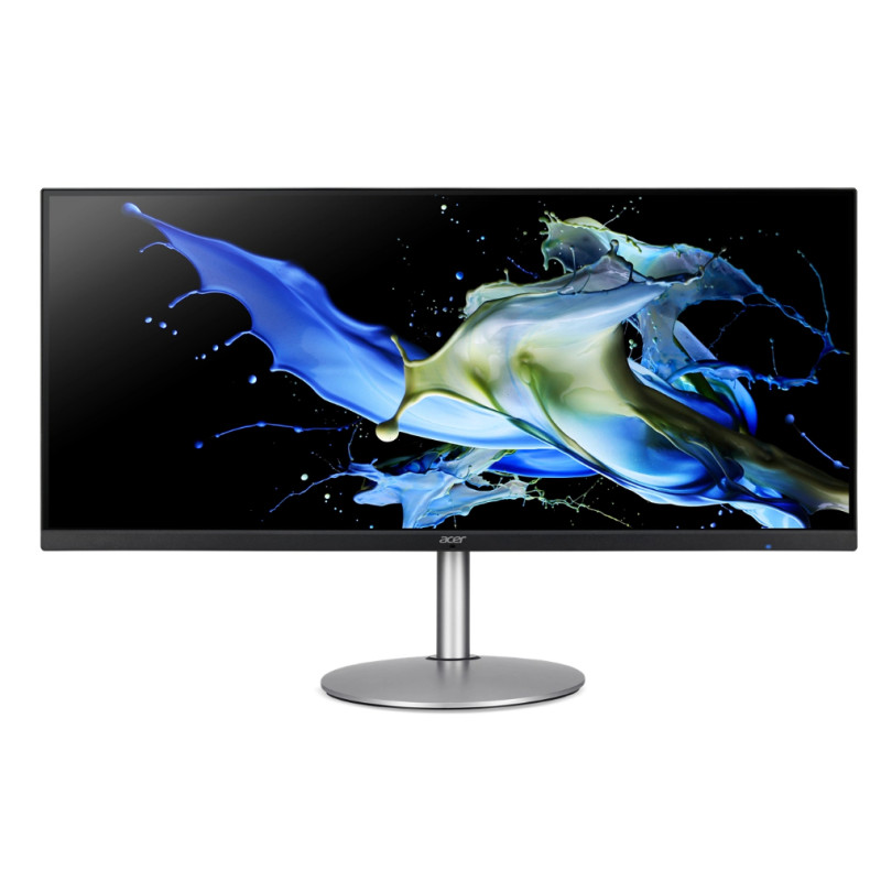 Acer UM.CB2EE.016 CB342CU, 86,4 cm (34"), 3440 x 1440 Pixeles, UltraWide Quad HD, LCD, 1 ms, Negro, Plata