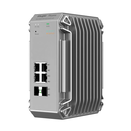 Ruijie Networks RG-NIS3100-4GT2SFP-HP RG-NIS3100-4GT2SFP-HP, Gestionado, L2, Gigabit Ethernet (10/100/1000), Energía sobre