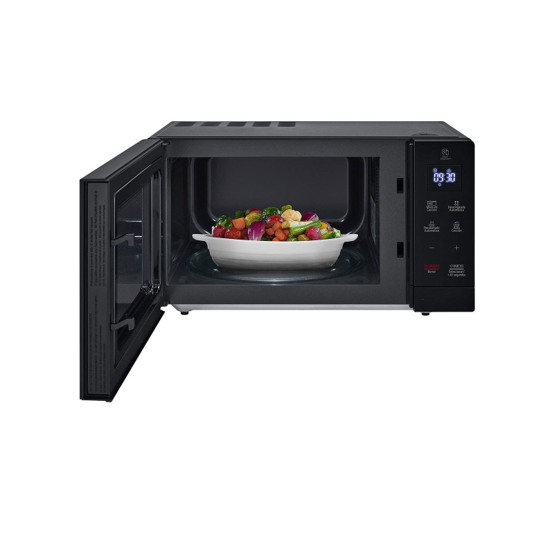 LG MH7032JAS NeoChef MH7032JAS, Encimera, Microondas con grill, 30 L, 900 W, Pantalla incorporada, LED
