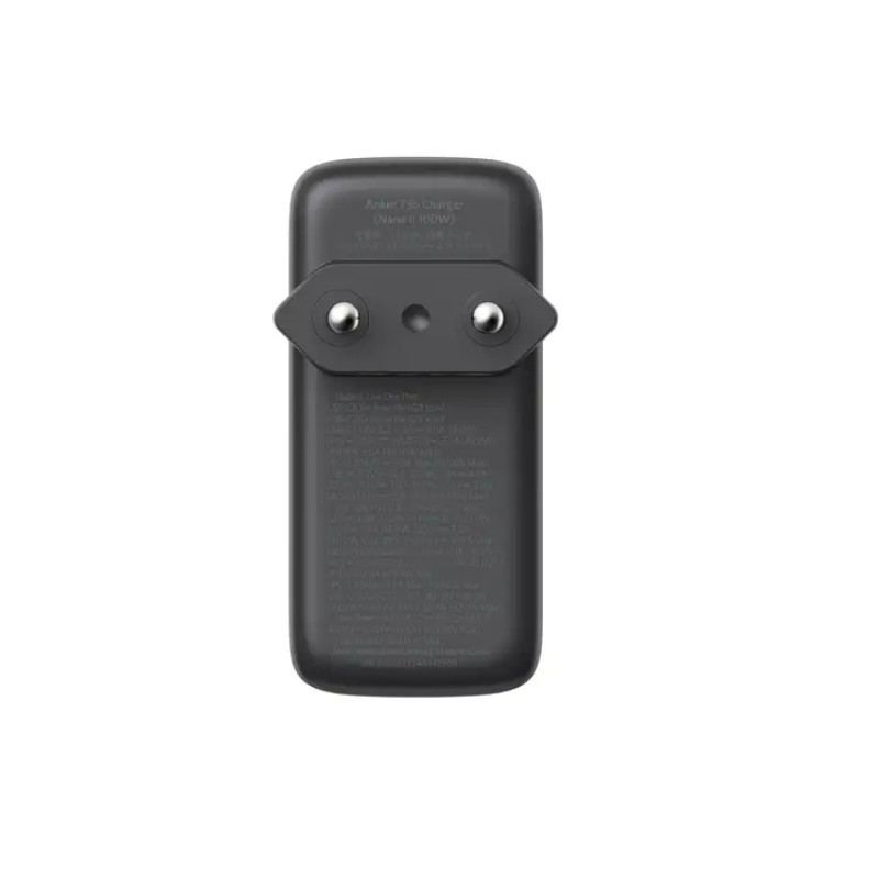 Anker A2145G11 Powerport 736 Nano II, Interior, Corriente alterna, Negro