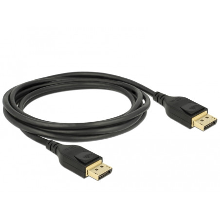 DeLOCK 85660 85660, 2 m, DisplayPort, DisplayPort, Macho, Macho, 7680 x 4320 Pixeles