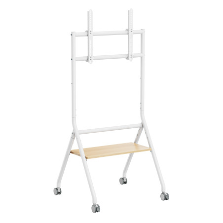 Ewent EW1582 EW1582, 94 cm (37"), 2,18 m (86"), 200 x 200 mm, 600 x 400 mm, Melamina, Plástico, Acero, Blanco, Madera