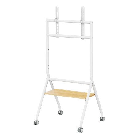 Ewent EW1582 EW1582, 94 cm (37"), 2,18 m (86"), 200 x 200 mm, 600 x 400 mm, Melamina, Plástico, Acero, Blanco, Madera