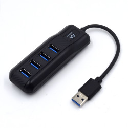 Ewent EW1138 EW1138, USB 3.2 Gen 1 (3.1 Gen 1) Type-A, USB 3.2 Gen 1 (3.1 Gen 1) Type-A, 5000 Mbit/s, Negro, 0,15 m, USB