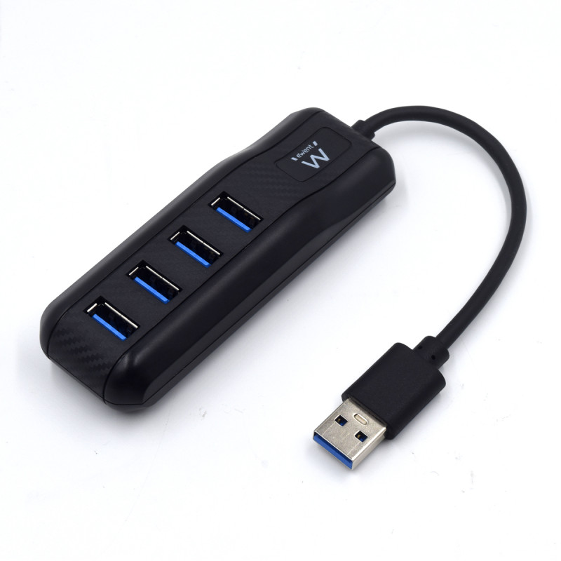 Ewent EW1138 EW1138, USB 3.2 Gen 1 (3.1 Gen 1) Type-A, USB 3.2 Gen 1 (3.1 Gen 1) Type-A, 5000 Mbit/s, Negro, 0,15 m, USB