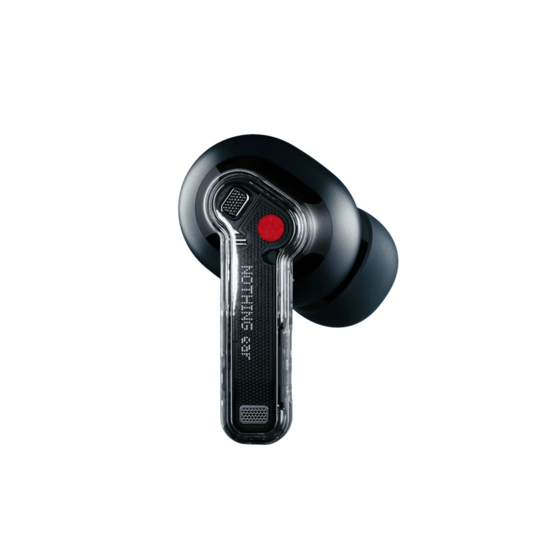 Nothing A10600061 Ear, True Wireless Stereo (TWS), Llamadas/Música, Auriculares, Negro, Transparente