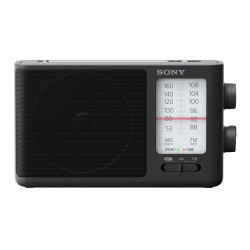Sony ICF506 ICF506, Portátil, AM, FM, Negro, Giratorio, 110 h, AA