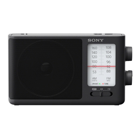 Sony ICF506 ICF506, Portátil, AM, FM, Negro, Giratorio, 110 h, AA