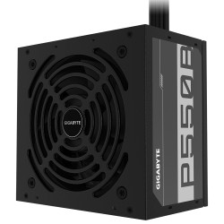 GIGABYTE GP-P550B P550B, 550 W, 100 - 240 V, 50 - 60 Hz, 8 - 4 A, Activo, 108 W