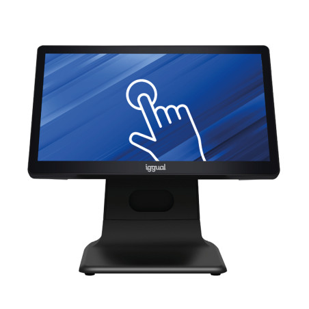 iggual IGG320204 TPV AIO 15,6" 16:9 N100 4+128GB WiFi no SO, 39,6 cm (15.6"), 1920 x 1080 Pixeles, LCD, 300 cd / m²,