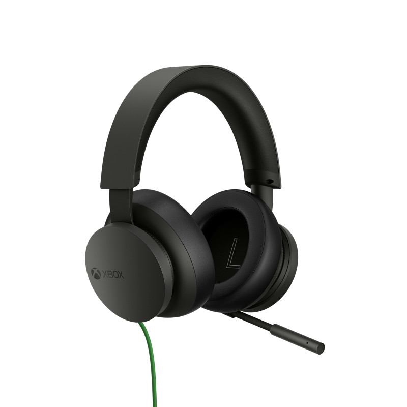 Microsoft 8LI-00002 Xbox Stereo Headset, Alámbrico, Juego, 740 g, Auriculares, Negro
