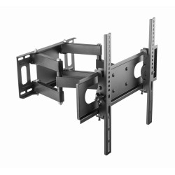 Gembird WM-55ST-04 WM-55ST-04, 75 x 75 mm, 400 x 400 mm, 0 - -20°, 60 - -60°, Plástico, Acero, Negro 2