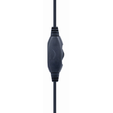 Gembird GHS-05-O GHS-05-O, Alámbrico, Juego, 20 - 20000 Hz, 419 g, Auriculares, Negro, Naranja