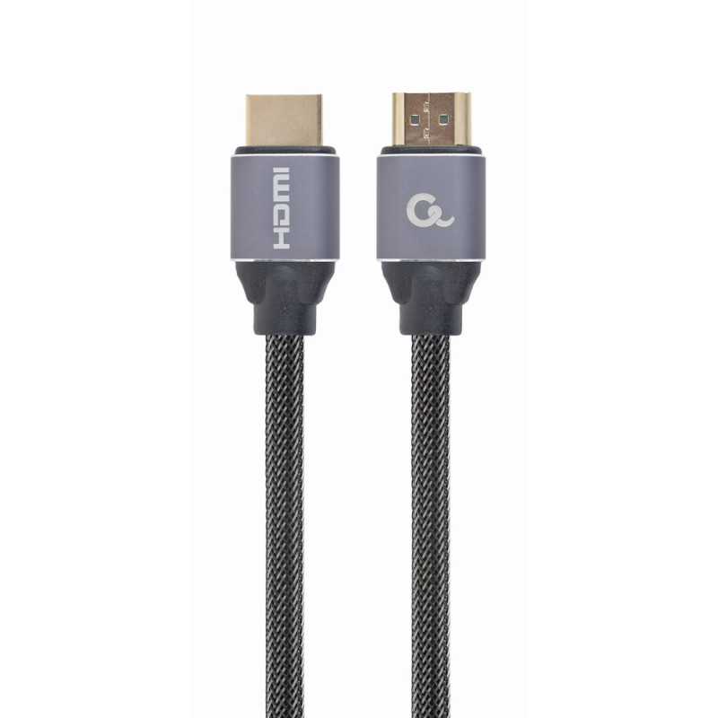 Gembird CCBP-HDMI-2M CCBP-HDMI-2M, 2 m, HDMI tipo A (Estándar), HDMI tipo A (Estándar), 18 Gbit/s, Canal de retorno de audio