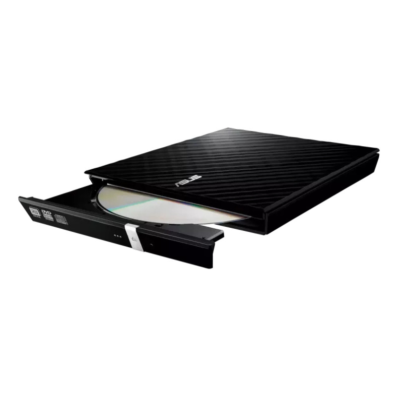 ASUS 90-DQ0435-UA221KZ SDRW-08D2S-U Lite, Negro, Bandeja, Horizontal, Sobremesa/Portátil, DVD±RW, USB 2.0