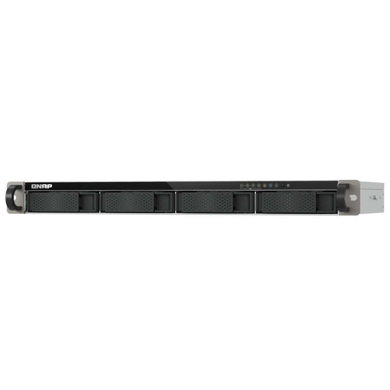 QNAP TS-433EU TS-433eU, NAS, Bastidor (1U), Cortex-A, Cortex-A55, 4 GB, 0 TB