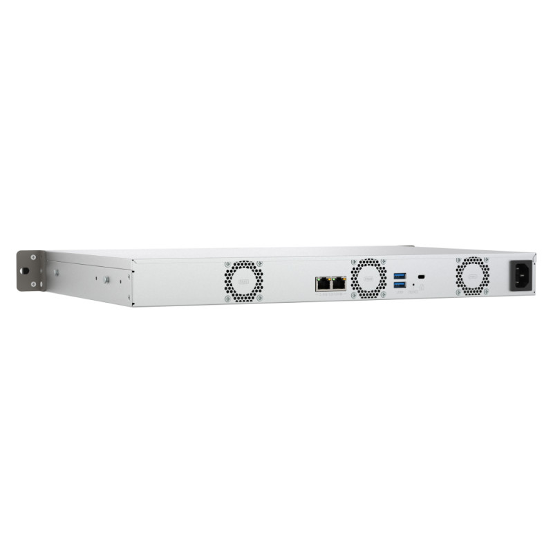 QNAP TS-433EU TS-433eU, NAS, Bastidor (1U), Cortex-A, Cortex-A55, 4 GB, 0 TB