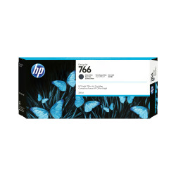 HP P2V92A Cartucho de tinta negro mate DesignJet 766 de 300 ml, Impresora multifunción HP DesignJet XL 3600, Inyección de