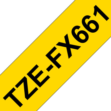 Brother TZE-FX661 TZE-FX661, TZ, Negro, China, 5 año(s), 8 m, 40 mm