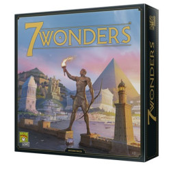Asmodee SEV-SP02 7 Wonders, Juego de mesa, Estrategia, 10 año(s), Edición estándar, 30 min