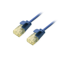 Equip 626300 626300, 0,15 m, Cat6a, U/UTP (UTP), RJ-45, RJ-45, Azul 2