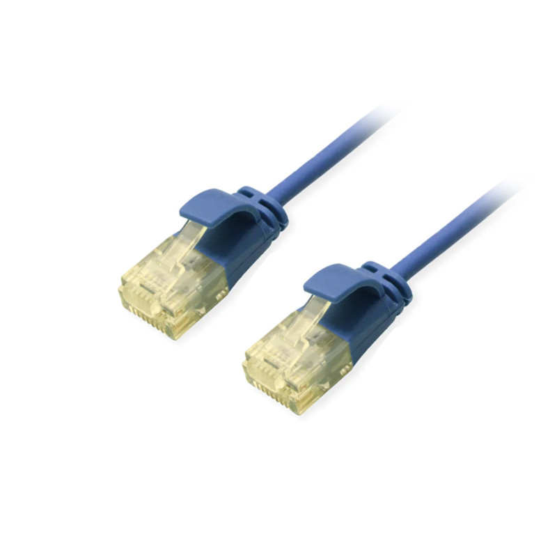 Equip 626300 626300, 0,15 m, Cat6a, U/UTP (UTP), RJ-45, RJ-45, Azul