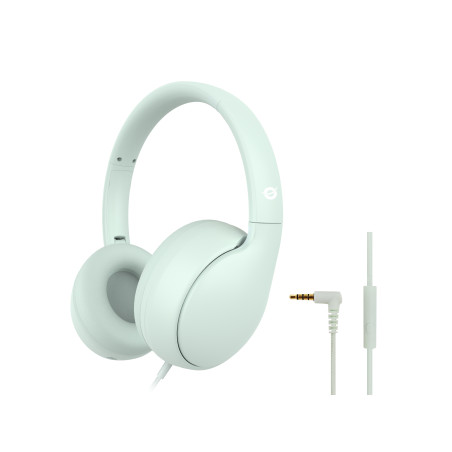 Conceptronic PARRIS04GT PARRIS04GT, Alámbrico, Llamadas/Música, 20 - 20000 Hz, 180 g, Auriculares, Verde claro