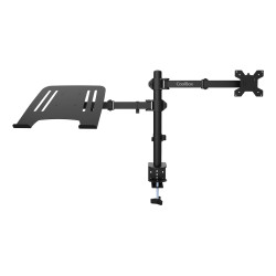 CoolBox COO-SOP-MP01 Soporte de dos brazos para monitor y portátil MP01, Abrazadera, 16 kg, 81,3 cm (32"), 100 x 100 mm,