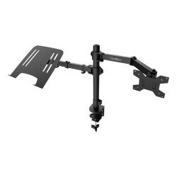 CoolBox COO-SOP-MP01 Soporte de dos brazos para monitor y portátil MP01, Abrazadera, 16 kg, 81,3 cm (32"), 100 x 100 mm, 2