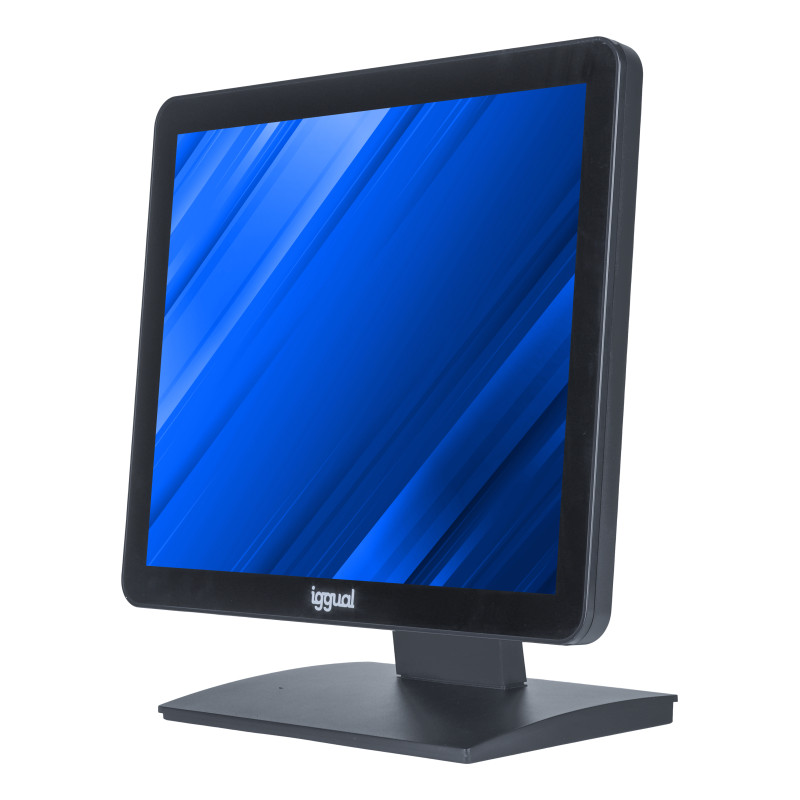 iggual IGG319659 Monitor táctil capacitivo 17" VGA HDMI USB, 43,2 cm (17"), 1280 x 1024 Pixeles, SXGA, LCD, 300 cd / m²,