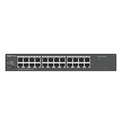 Ruijie Networks RG-ES124G-L RG-ES124G-L, No administrado, L2, Gigabit Ethernet (10/100/1000), Bidireccional completo (Full