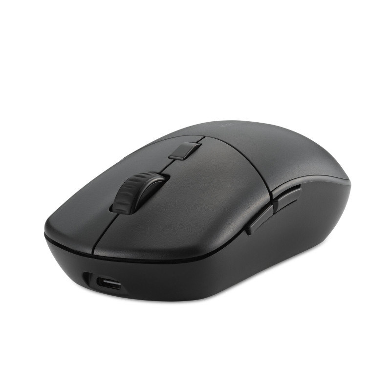 Kensington K75507EU Ratón recargable MY430 EQ, RF Wireless + Bluetooth, 2400 DPI, Negro