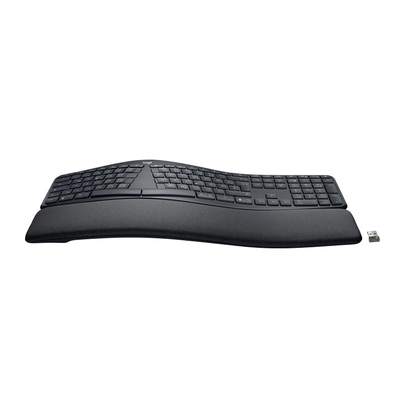 Logitech 920-010345 920-010345, Completo (100%), Inalámbrico, Bluetooth, Switch de tecla semimecánico, QWERTZ, Grafito