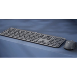 Logitech 920-012506 Signature Slim Combo MK950, Inalámbrico, RF Wireless + Bluetooth, Switch de tecla de tijera, QWERTY,
