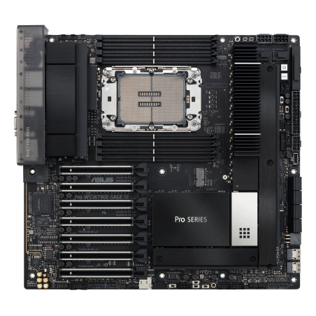 ASUS 90MB1C20-M0EAY0 PRO WS W790E-SAGE SE, Intel, LGA 4677 (Socket E), Intel® Xeon® W, W-2400, W-3400, LGA 4677 (Socket E),