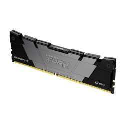 Kingston Technology KF440C19RB12/16 FURY 16GB 4000MT/s DDR4 CL19 DIMM 1Gx8 Renegade Black, 16 GB, 1 x 16 GB, DDR4, 288-pin DIMM